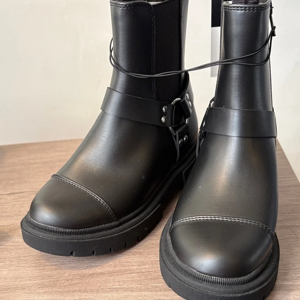 Art Class Black Combat Boots